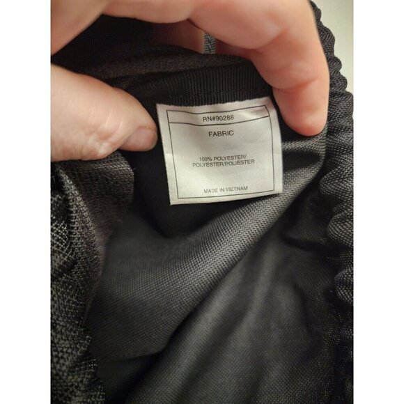 ADIDAS Alliance Sackpack 2012 Black/White Sports School Books Hiking Gym - Picture 4 of 7